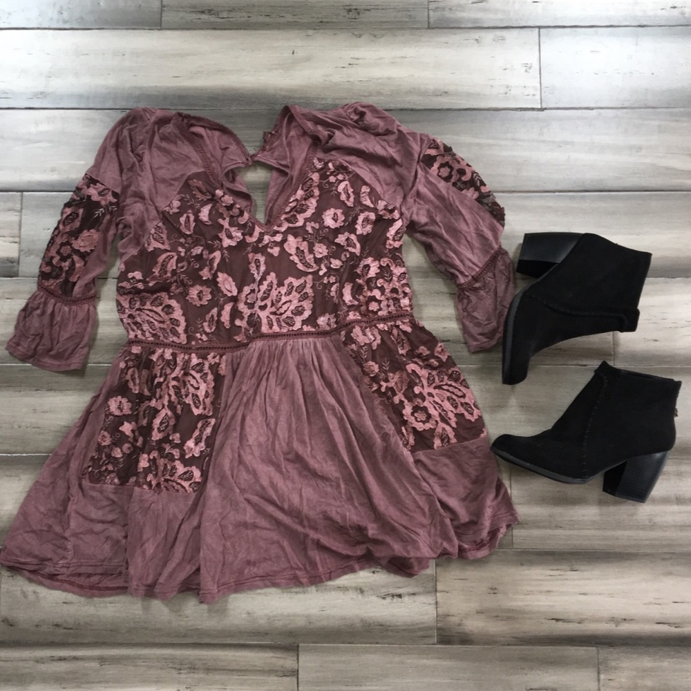 3/4 sleeve dress
